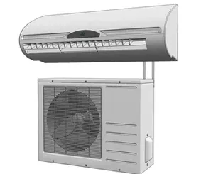 Obrázek - Tepelné čerpadlo vzduch-vzduch ve spitovém provedení (jedna jednotka venkovní, jedna vnitřní)